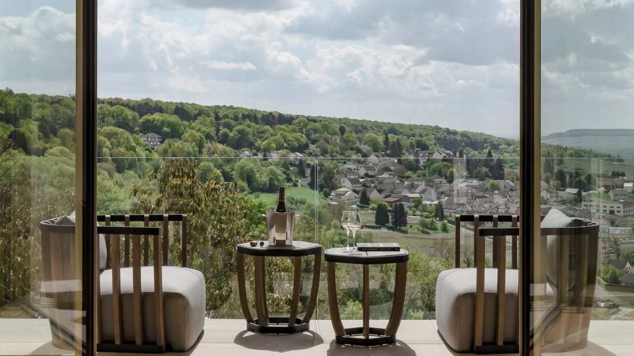 A 45-minute train ride from Paris lies Champagne. A stay at the Royal Champagne Hotel can't be beat.