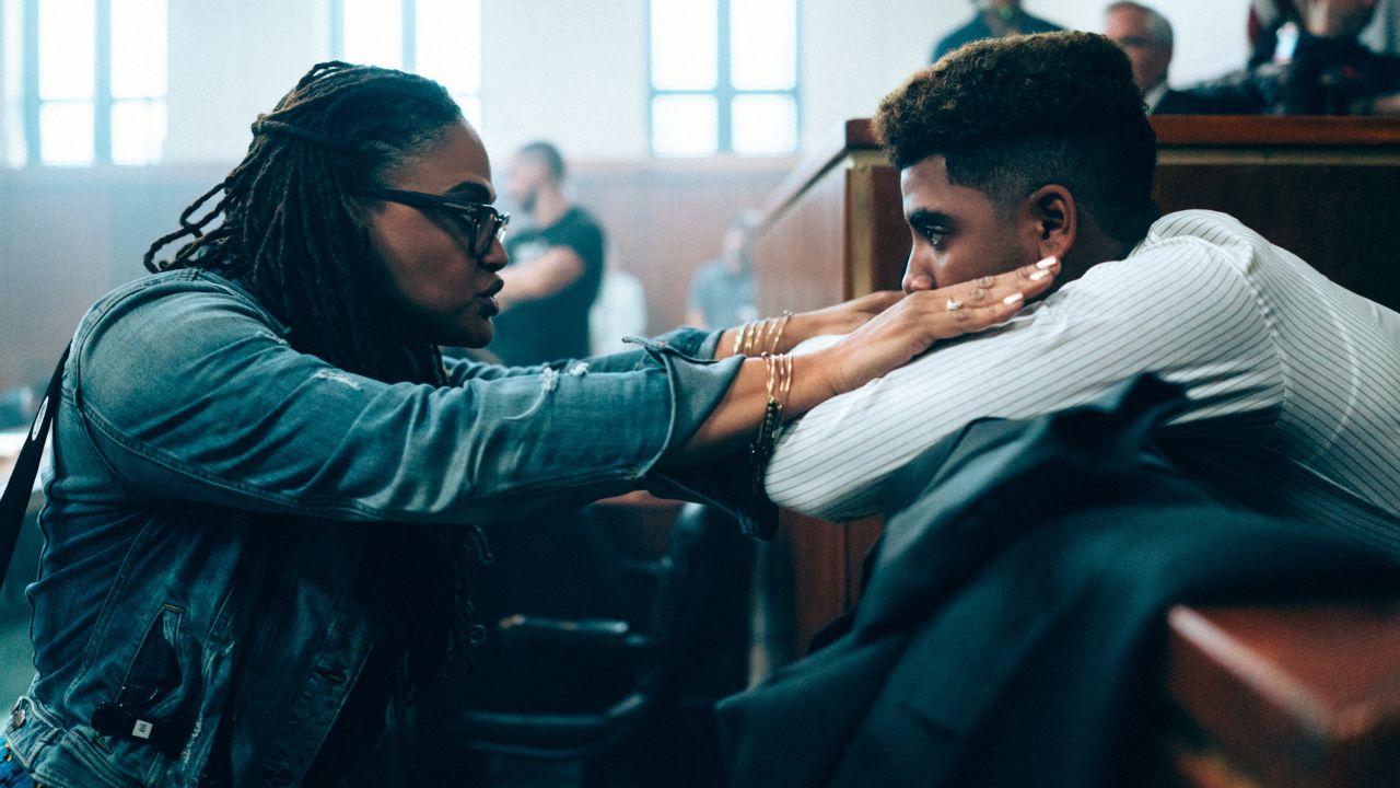 Ava DuVernay on the set of 'When They See Us'