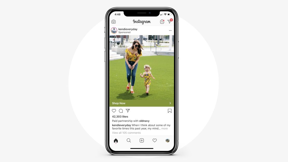 Instagram is rolling out branded content ads. 