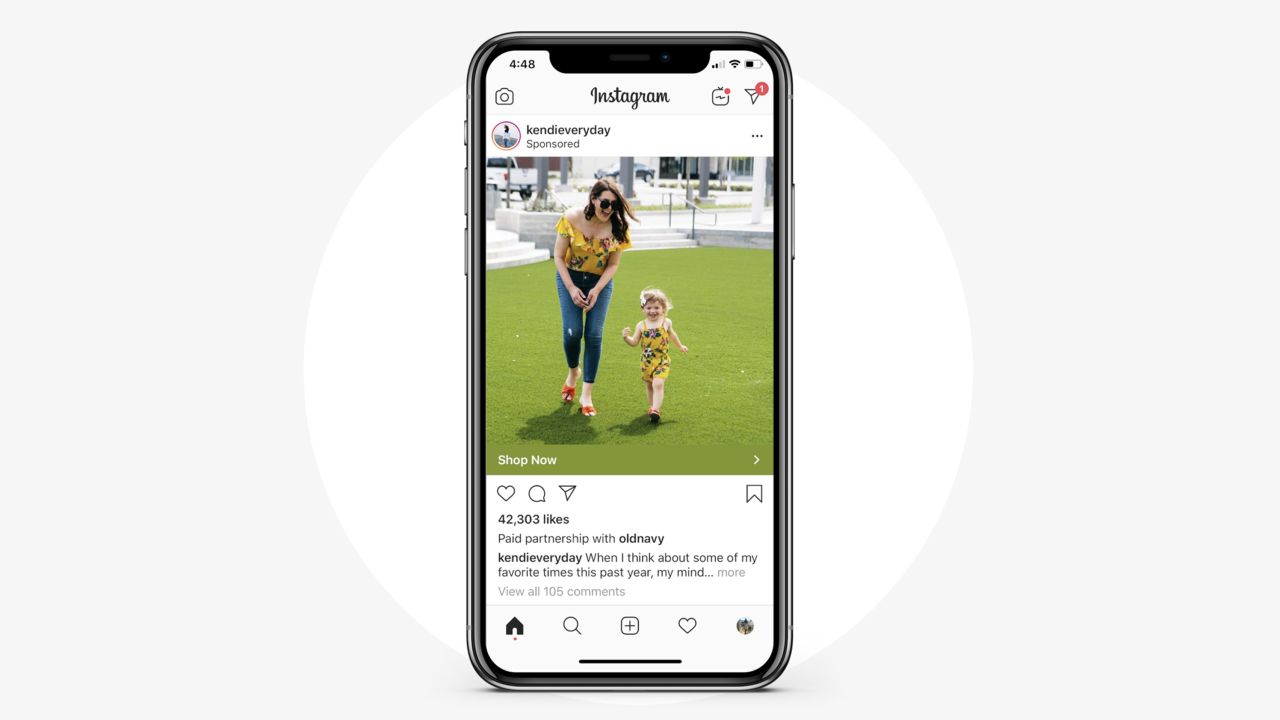 Instagram is rolling out branded content ads.