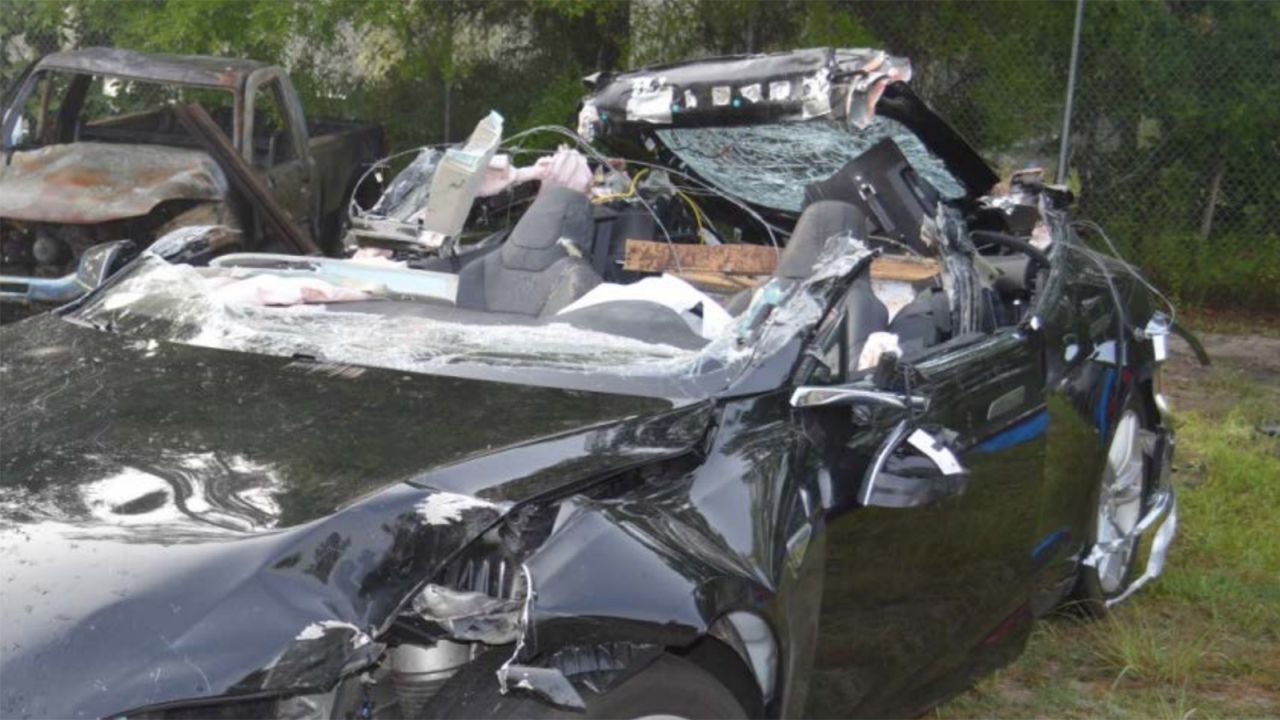 Joshua Brown died in 2016 when his Tesla crashed into a tractor-trailer, ripping off the roof.