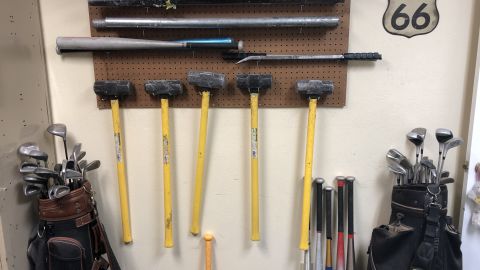 The rooms provide lots of weapons to use.