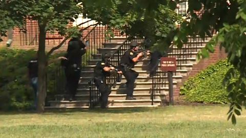 Four officers were the first to respond to the scene, Virginia Beach Police Chief James Cervera said.