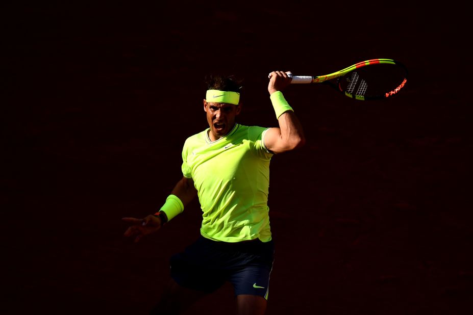 Rafael Nadal, the 11-time tournament winner, lost his first set of the 2019 edition but still beat David Goffin in four sets. 