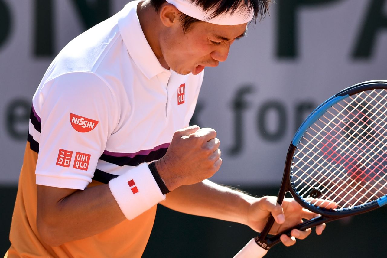In another dramatic contest, Kei Nishikori beat Laslo Djere in five sets. His record in five sets improved to 22-6. 