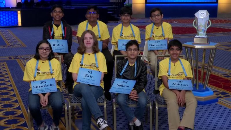 The One Word That Stumped All 8 Spelling Bee Champs | CNN