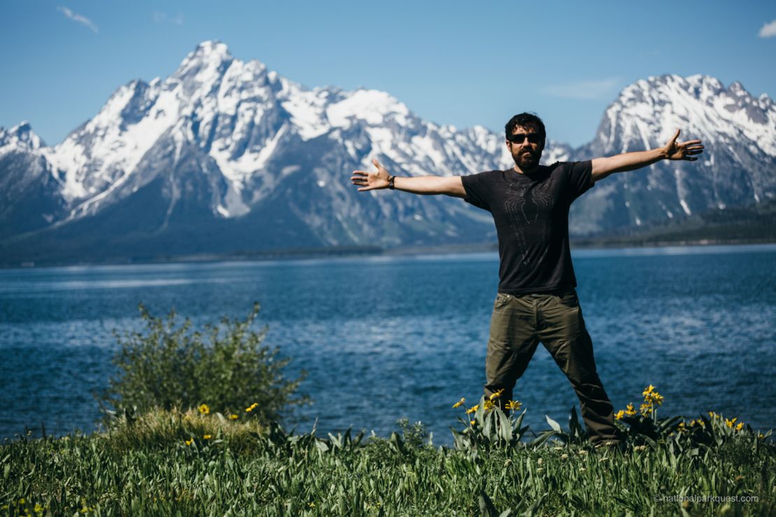 Snow-covered peaks were the stars at Grand Teton National Park.