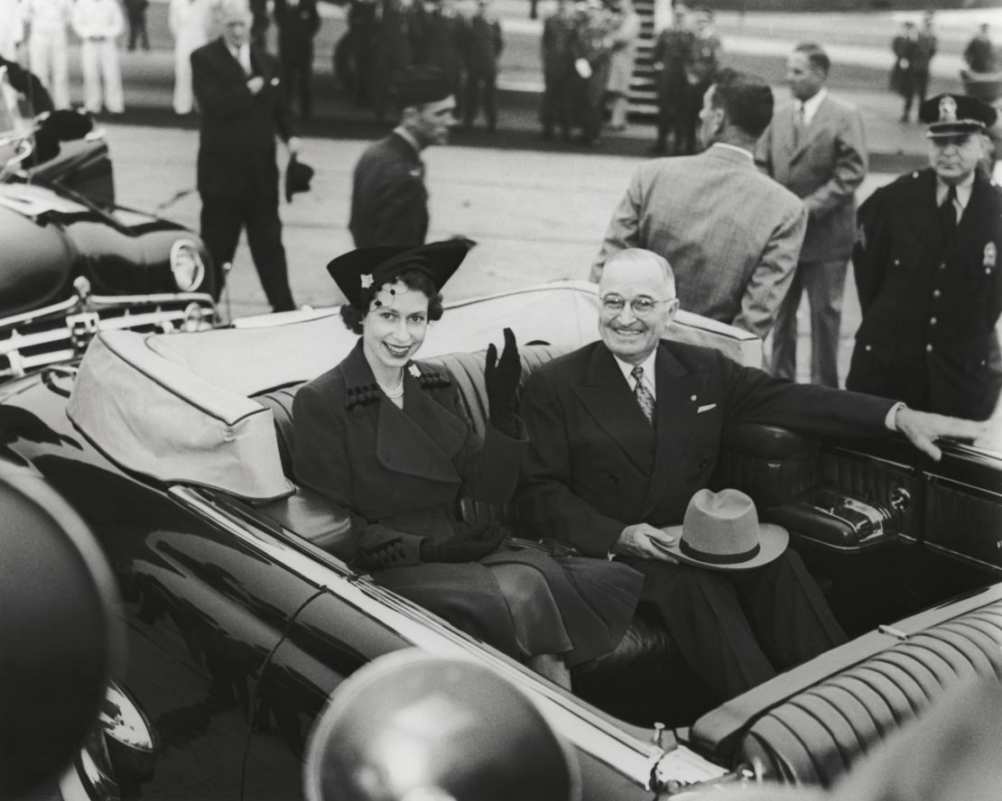 queen elizabeth and president truman