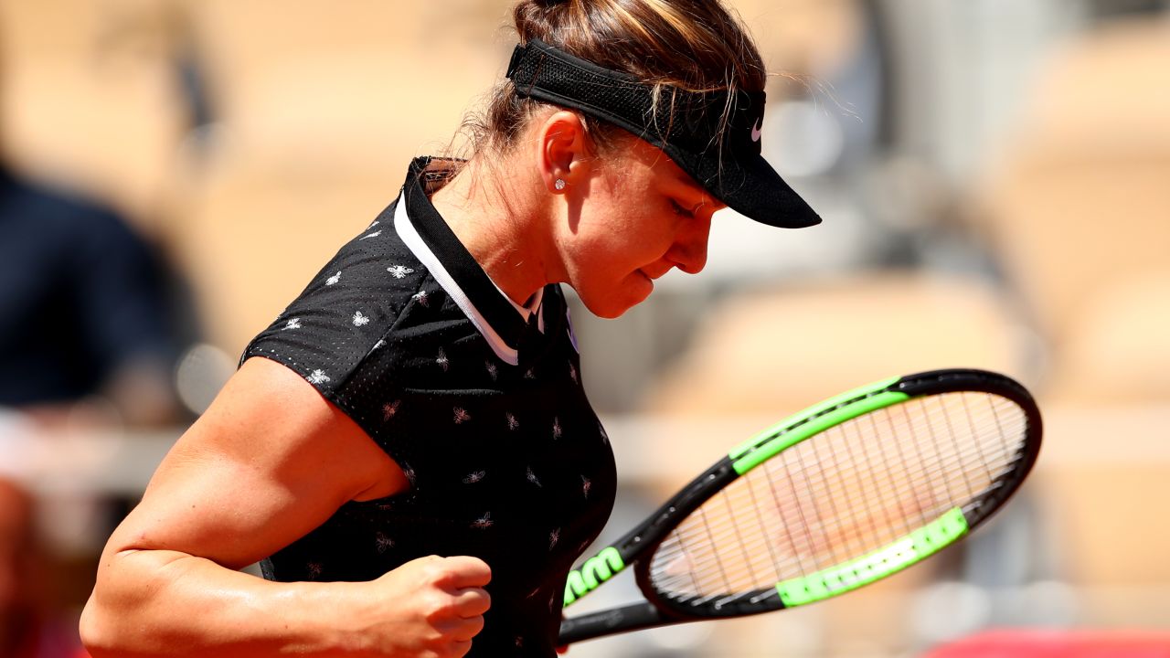 Simona Halep is bidding to become the first repeat women's champion at the French Open since Justine Henin in 2006 and 2007.