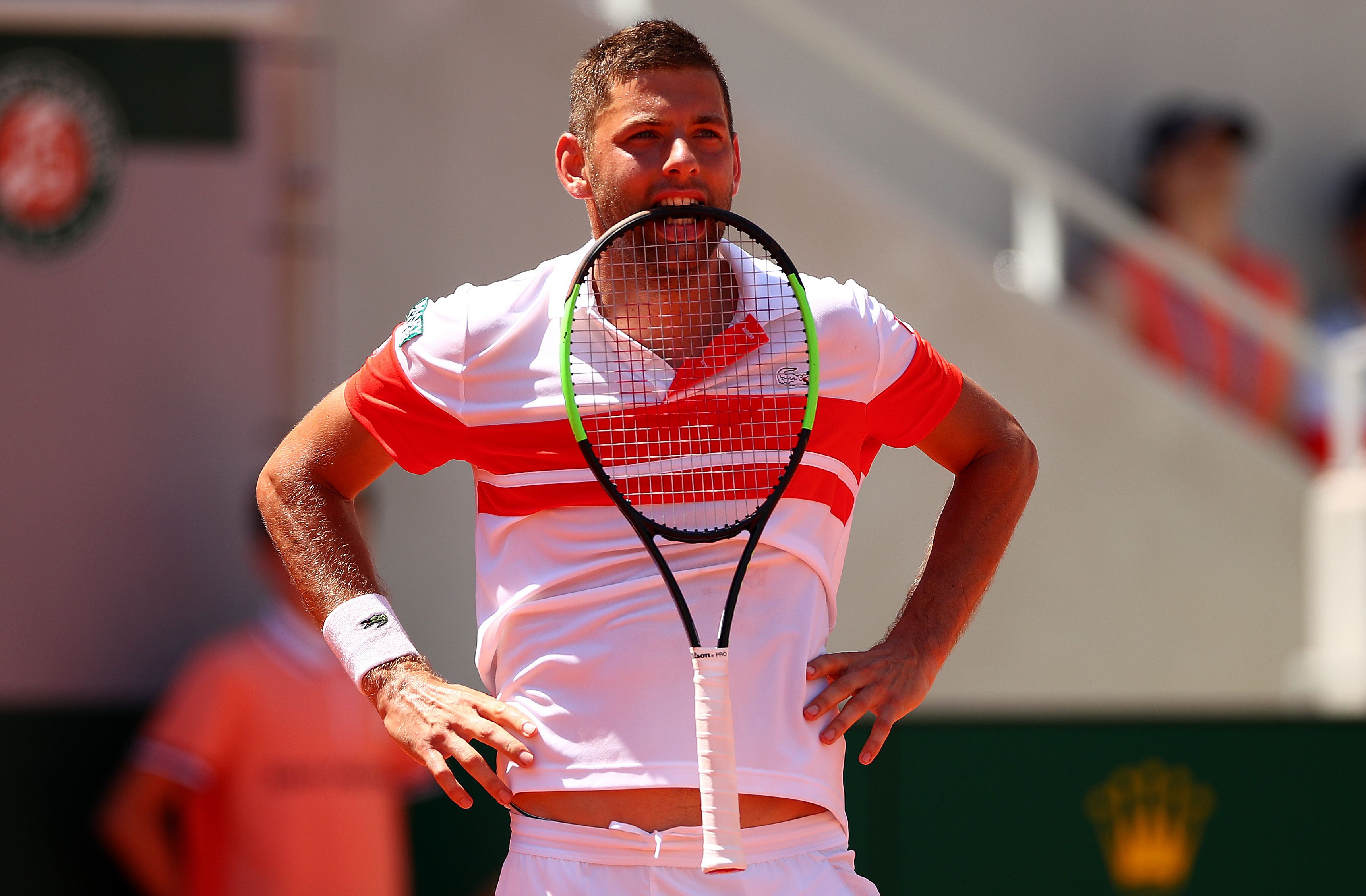 Krajinovic, who had won his first two matches in five sets, could have played in another. He led the fourth 5-3 and held a set point in the fourth-set tiebreak.