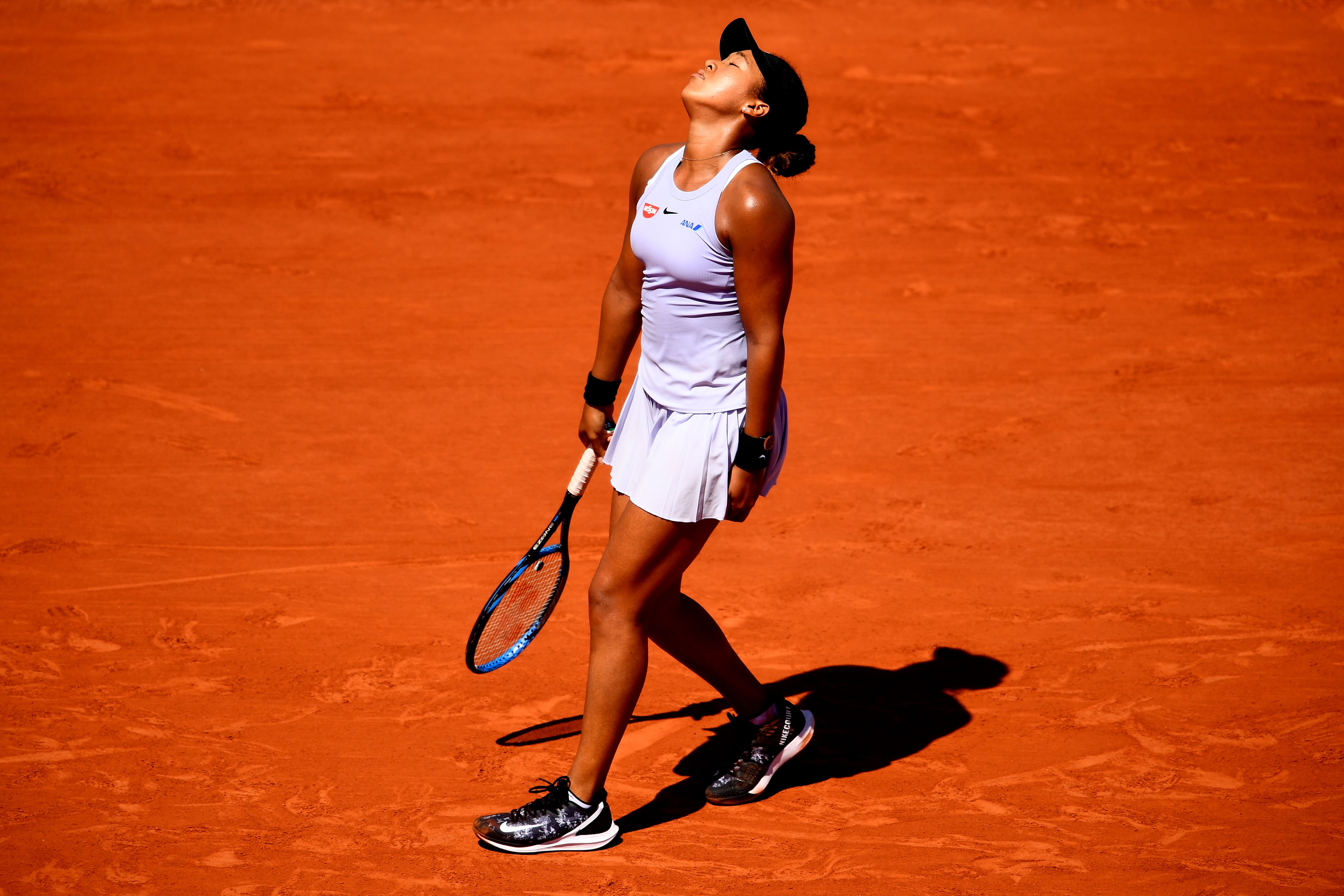 It was indeed a day of shocks, as Naomi Osaka saw her 16-match grand slam winning streak come to an end.