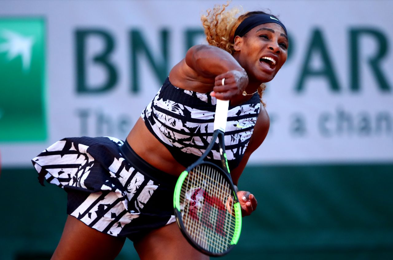 Williams, bidding for a 24th major, rallied in a second set but fell 6-2 7-5. A knee injury hampered the 37-year-old in the buildup. 
