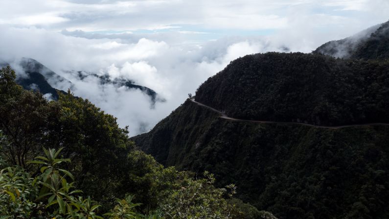 <strong>North Yungas Road, Bolivia: </strong>Sometimes referred to as "Death Road," this 40-mile route became notorious in the mid-1990s when the road was responsible for more than 200 deaths a year. 