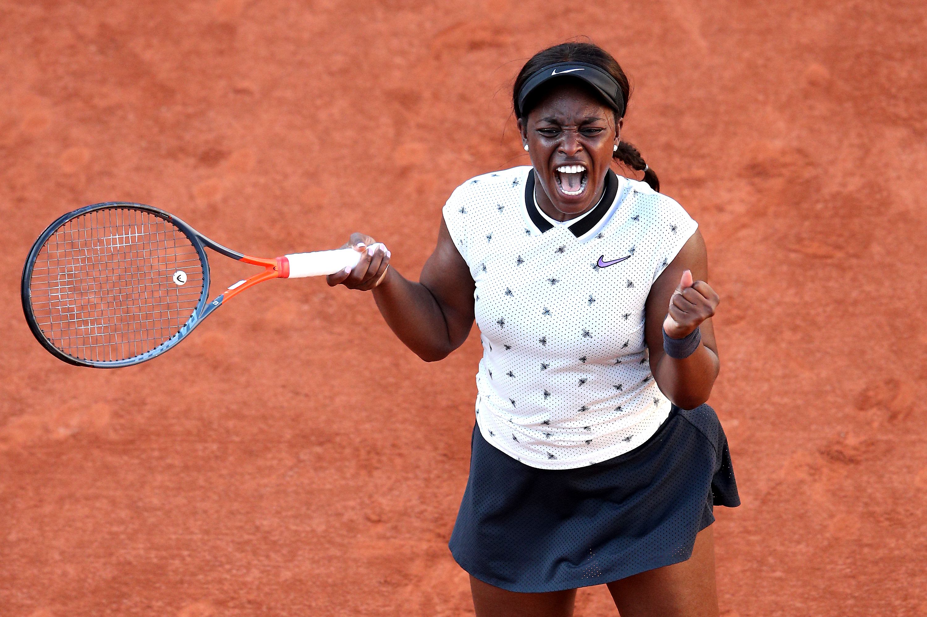 In the women's draw, last year's finalist Sloane Stephens topped former champion Garbine Muguruza in straight sets.