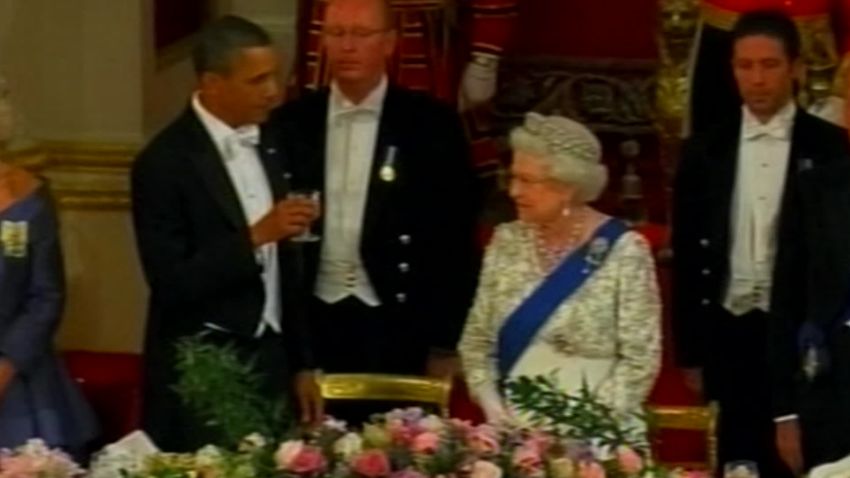 obama and the queen