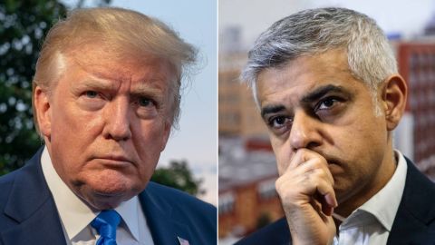 01 Donald Trump Sadiq Khan SPLIT