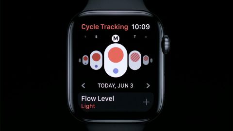 Users will be able to log symptoms via the watch.