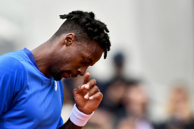 As one of the last two Frenchmen left at the French Open, Gael Monfils had a big fourth-round match against 2018 finalist Dominic Thiem.