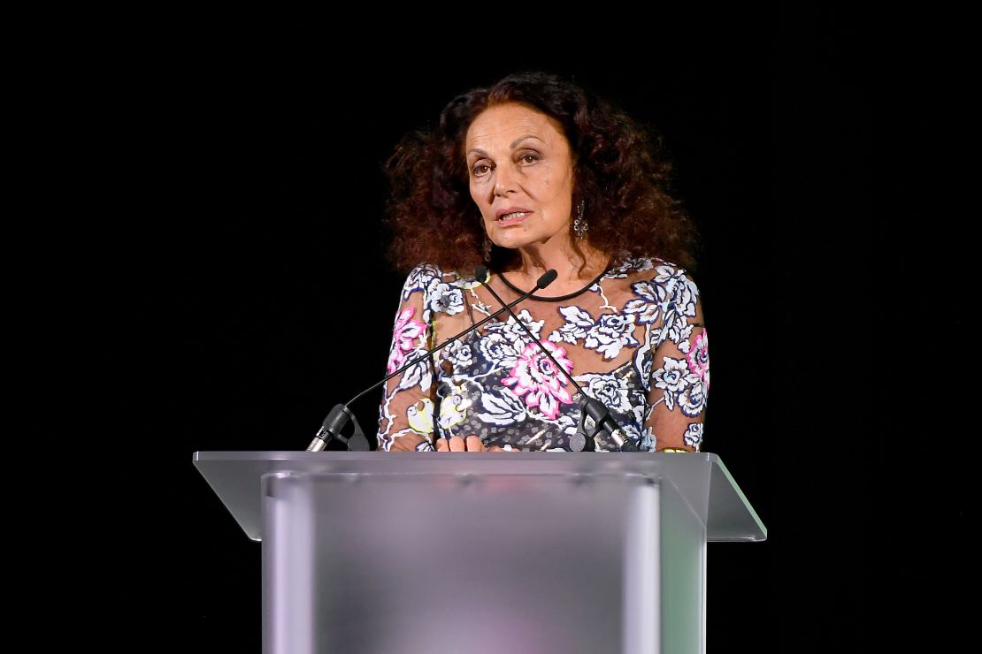Diane Von Furstenberg, who is standing aside as chair of the CFDA.
