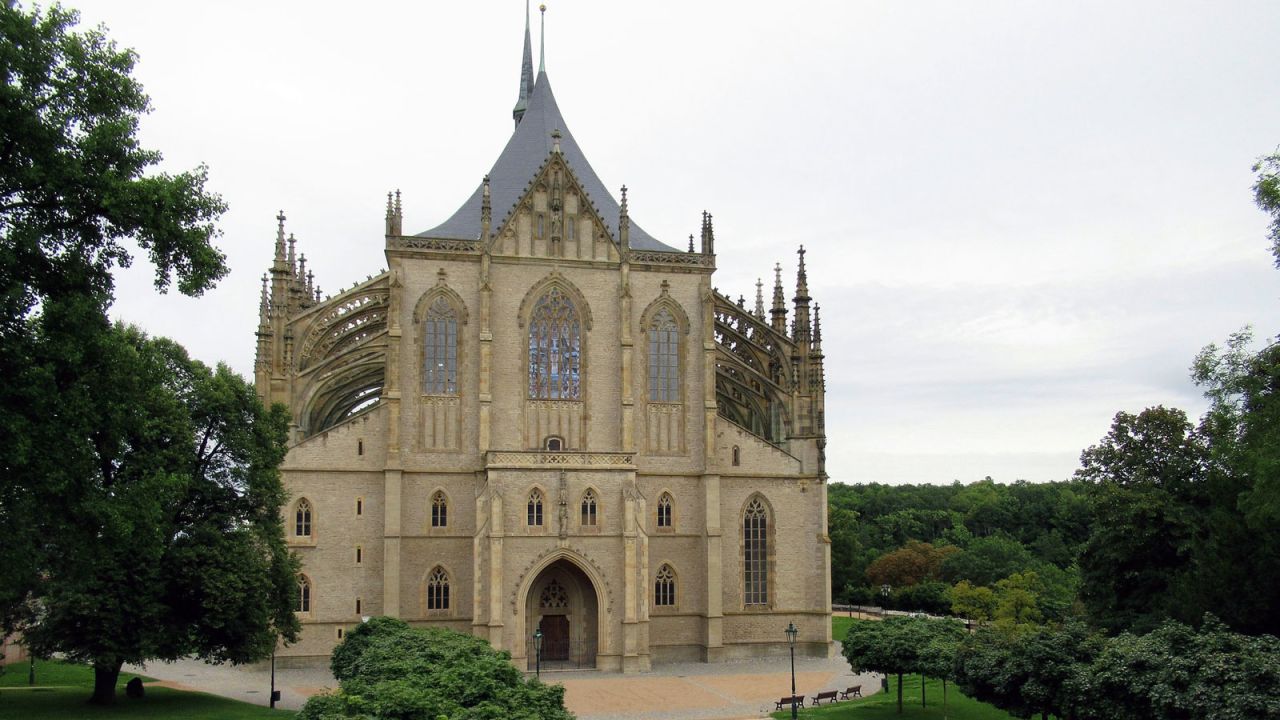 St. Barbara's Cathedral is one of the most recognised Gothic churches in central Europe.