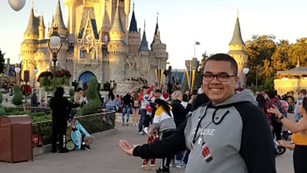 "It was really exciting and warm," the teen said of the November trip.