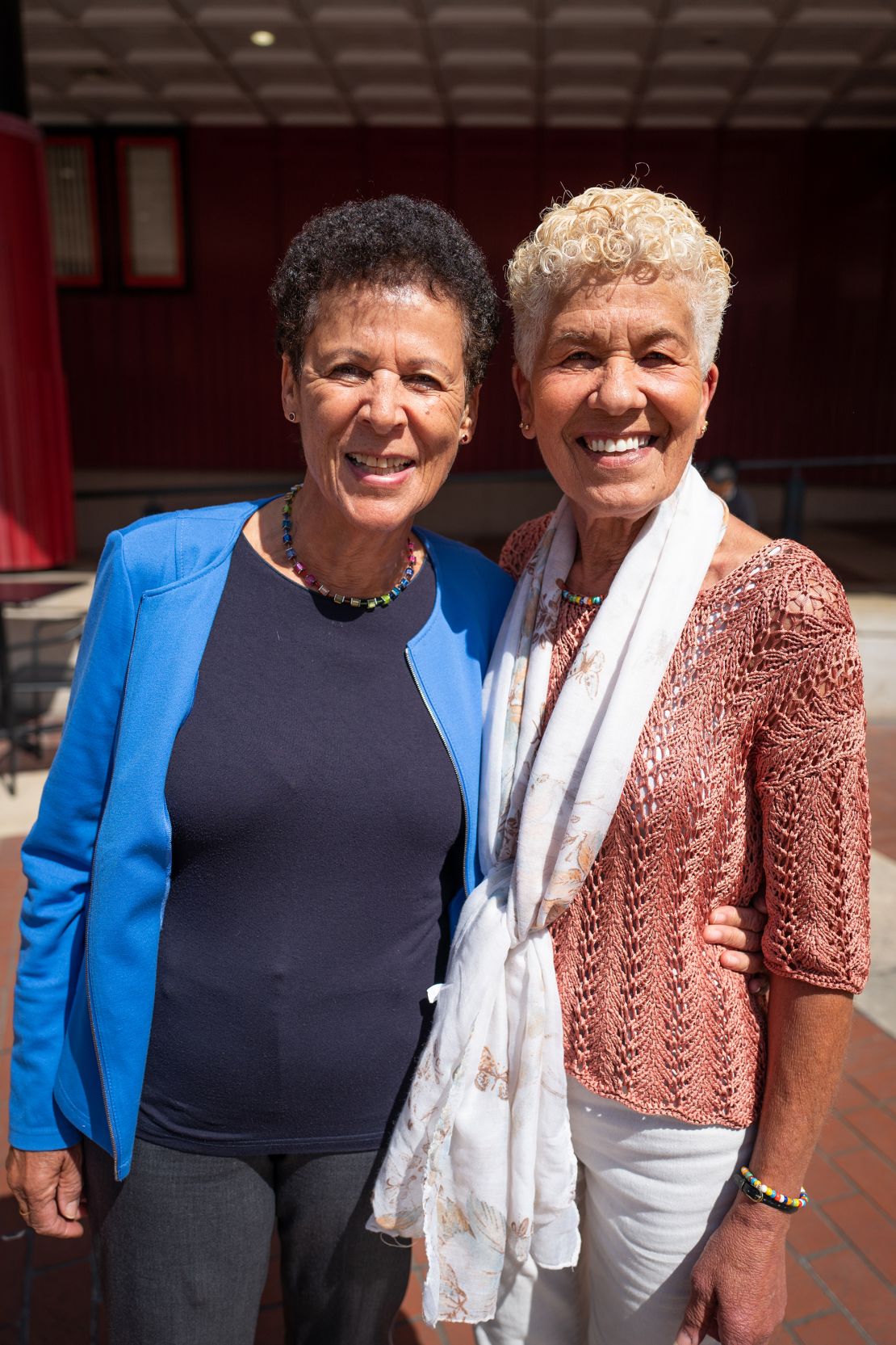 Deborah Prior and Carol Edwards grew up together at Holnicote House, and have remained friends.