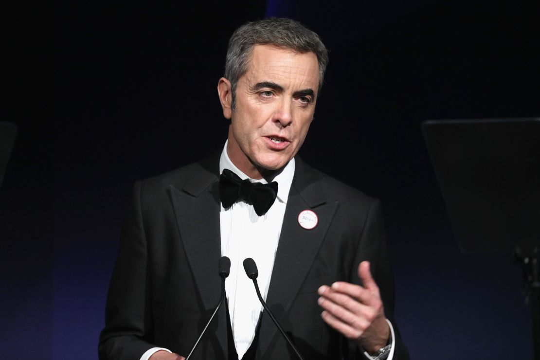 Hannah said he is also sometimes mistaken for Northern Irish actor James Nesbitt, pictured. 