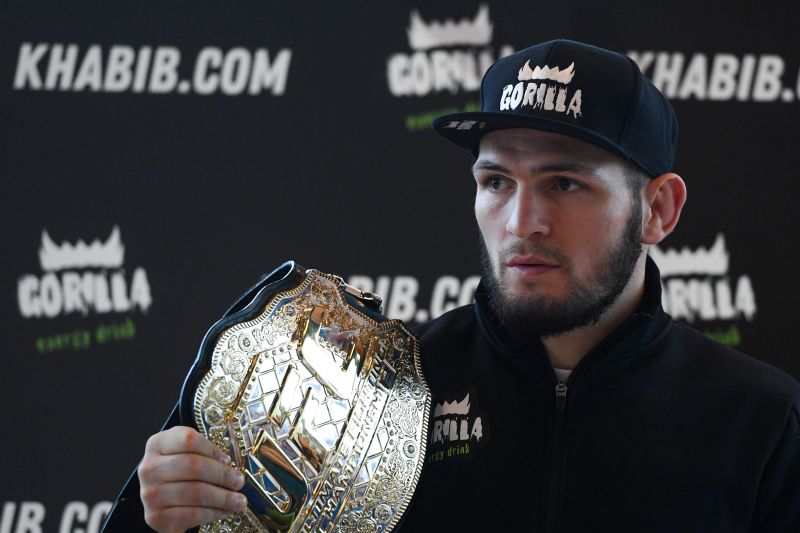 Khabib clearance nurmagomedov belt