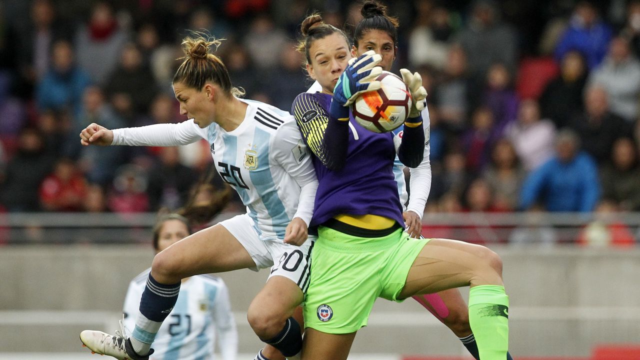 Christiane Endler captained Chile to second place at last year's Copa America.
