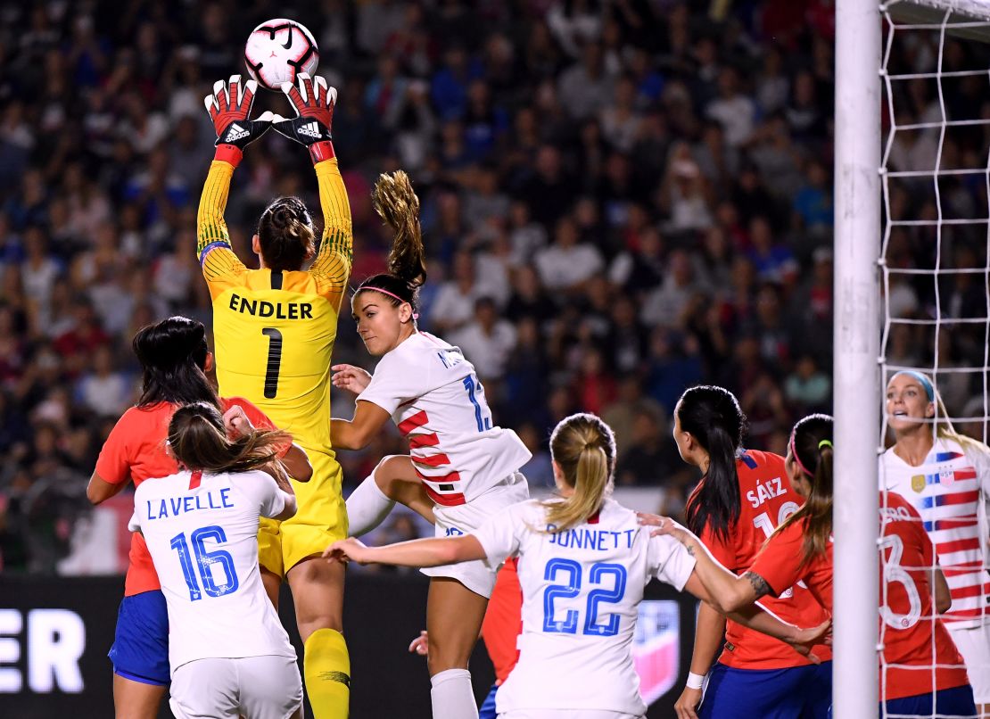 Chile played a friendly last year against No. 1 ranked country USWNT.