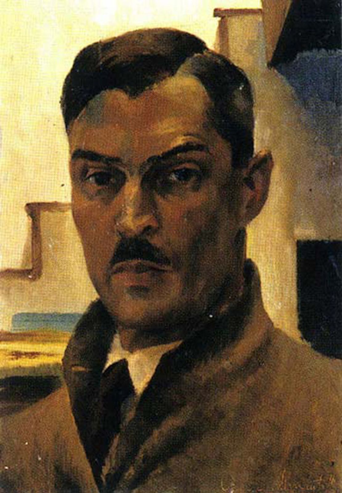 A self-portrait by Victor Arnautoff.