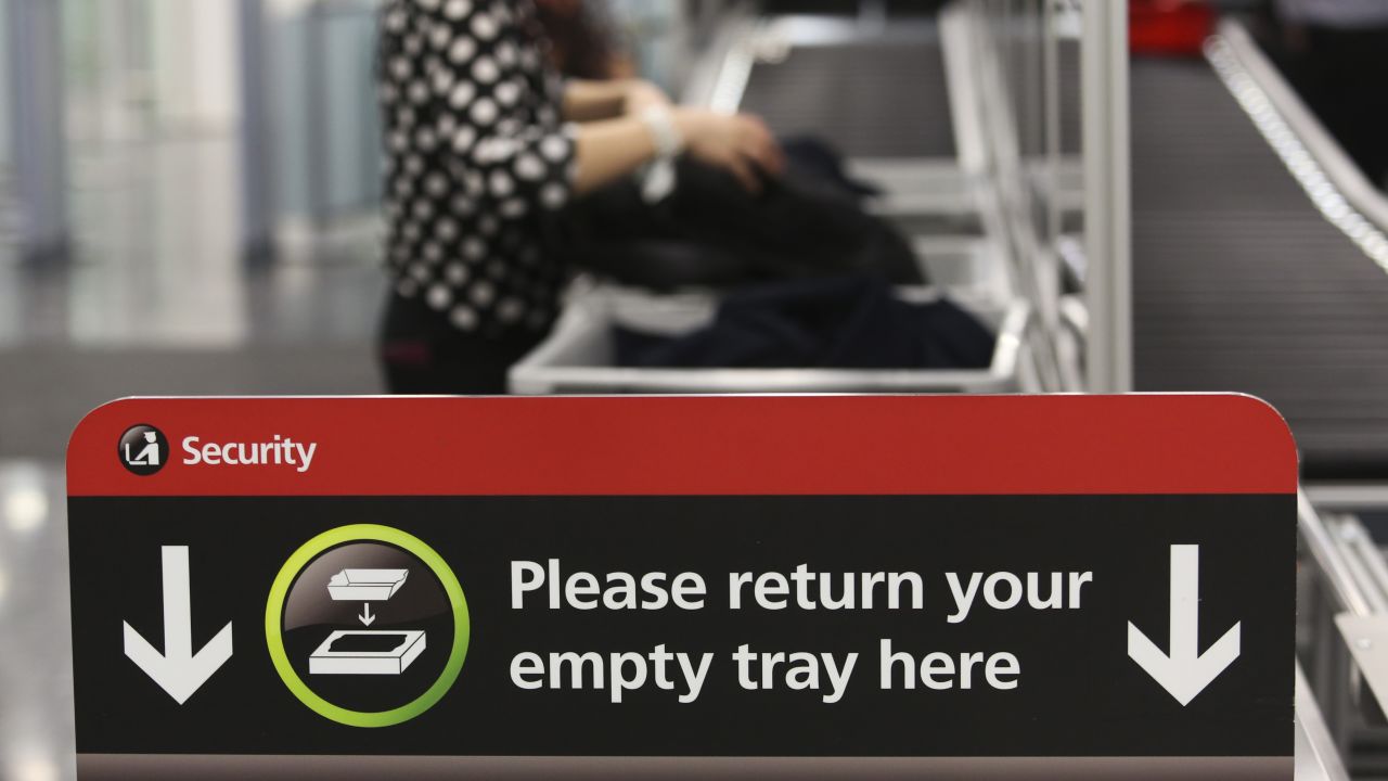 Once the scanners are implemented, passengers will no longer have to remove liquids from their hand luggage before going through security.