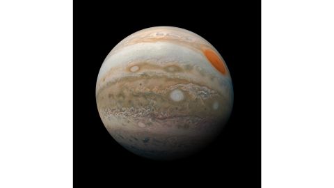 In June, NASA has said that lucky viewers might get to "glimpse a hint of the banded clouds" that surround Jupiter. 