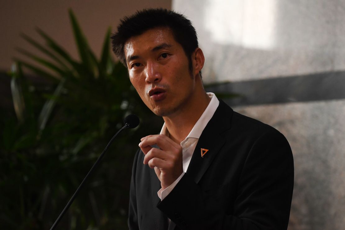 Future Forward Party leader Thanathorn Juangroongruangkit  before the parliamentary vote for Thailands new prime minister in Bangkok in June 5, 2019.