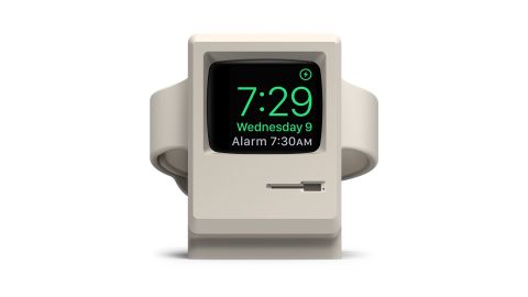Want a gift that goes back to the early days of computers? <a href="https://amzn.to/2K2h48a" target="_blank" target="_blank">Elago's W3 stand for Apple Watch</a> makes your smartwatch look like a miniature version of a classic Macintosh while it's charging. For the price, though, you'll need to bring your own Apple Watch Charger. ($9.99; <a href="https://amzn.to/2K2h48a" target="_blank" target="_blank">amazon.com</a>)