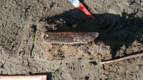 The scientists also found a fragment of a "decorative ivory hair ornament or head band" at the Yana site.
