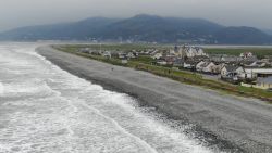 The village of Fairbourne on the Welsh coast faces an existential crisis because of rising sea levels.