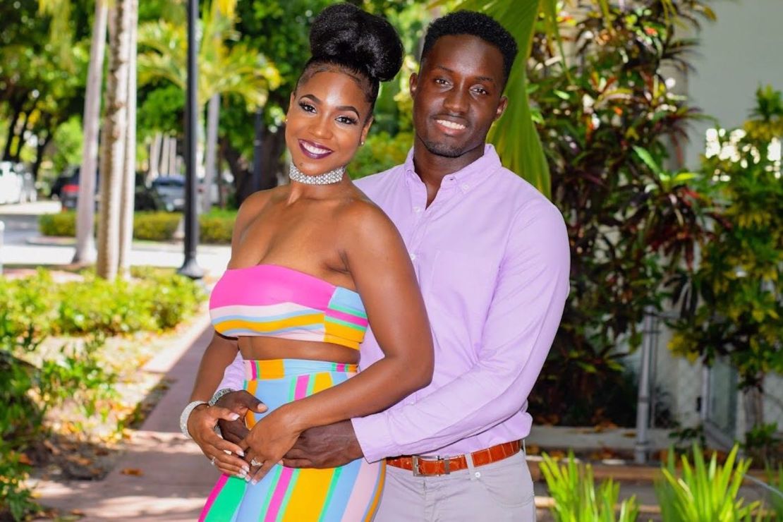 Patience Carter and her fiance, Alex, are getting married in August. 