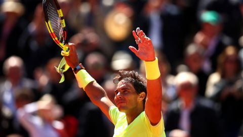Rafael Nadal reached his 12th French Open final in Paris. 