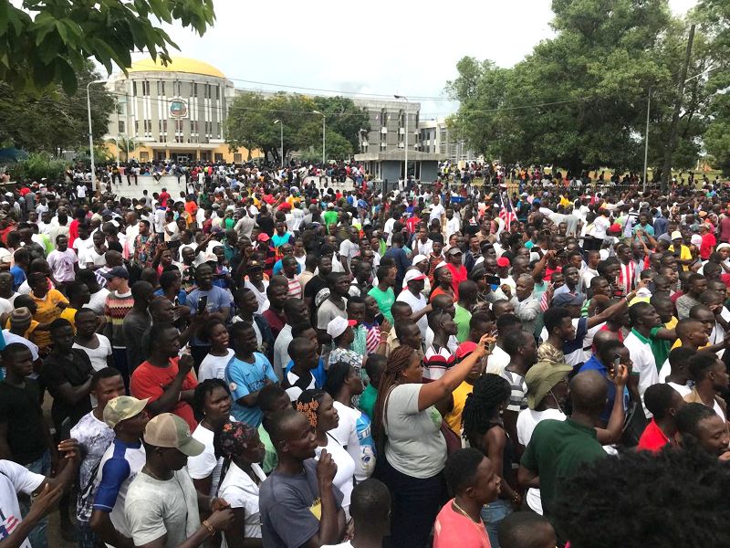 Social Media Blocked As Liberians Protest Corruption And Creeping   190607152240 01 Liberia Protests 0607 