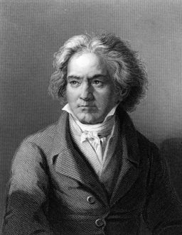 German composer and pianist Ludwig van Beethoven.