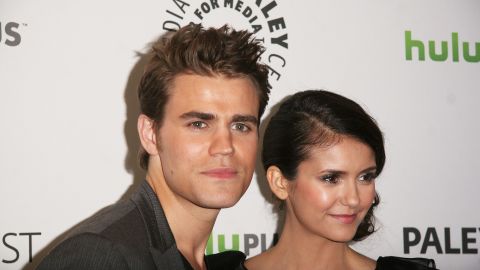 Nina dobrev and paul wesley