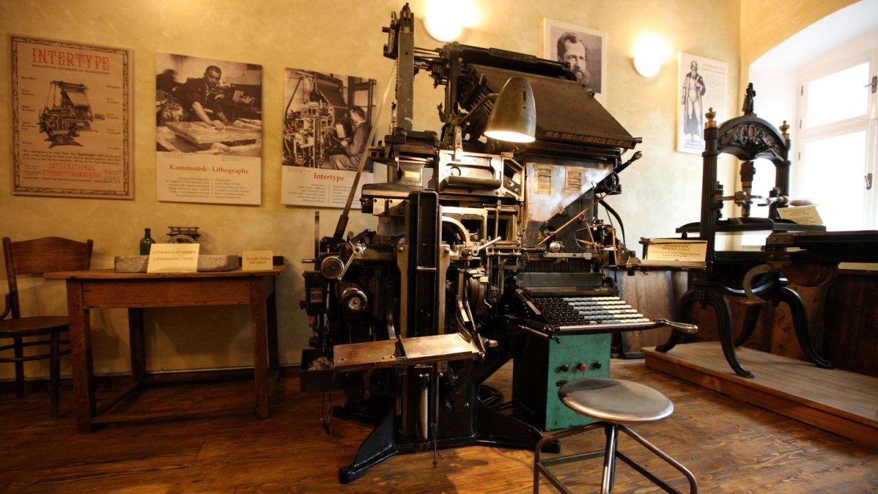 The Kutná Hora Bible was published at this printing house back in 1489. 