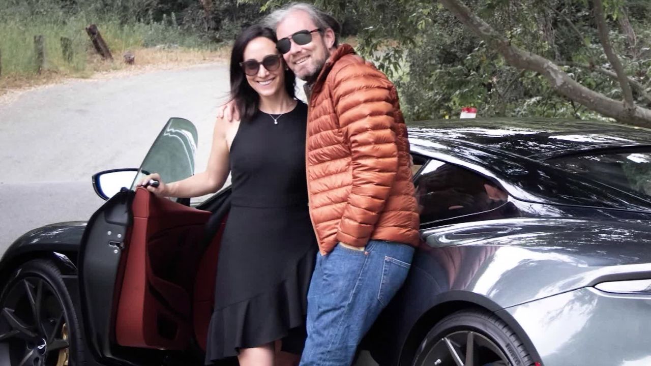 David Gordon Johnson with his fiancee, Jacklyn Trop.