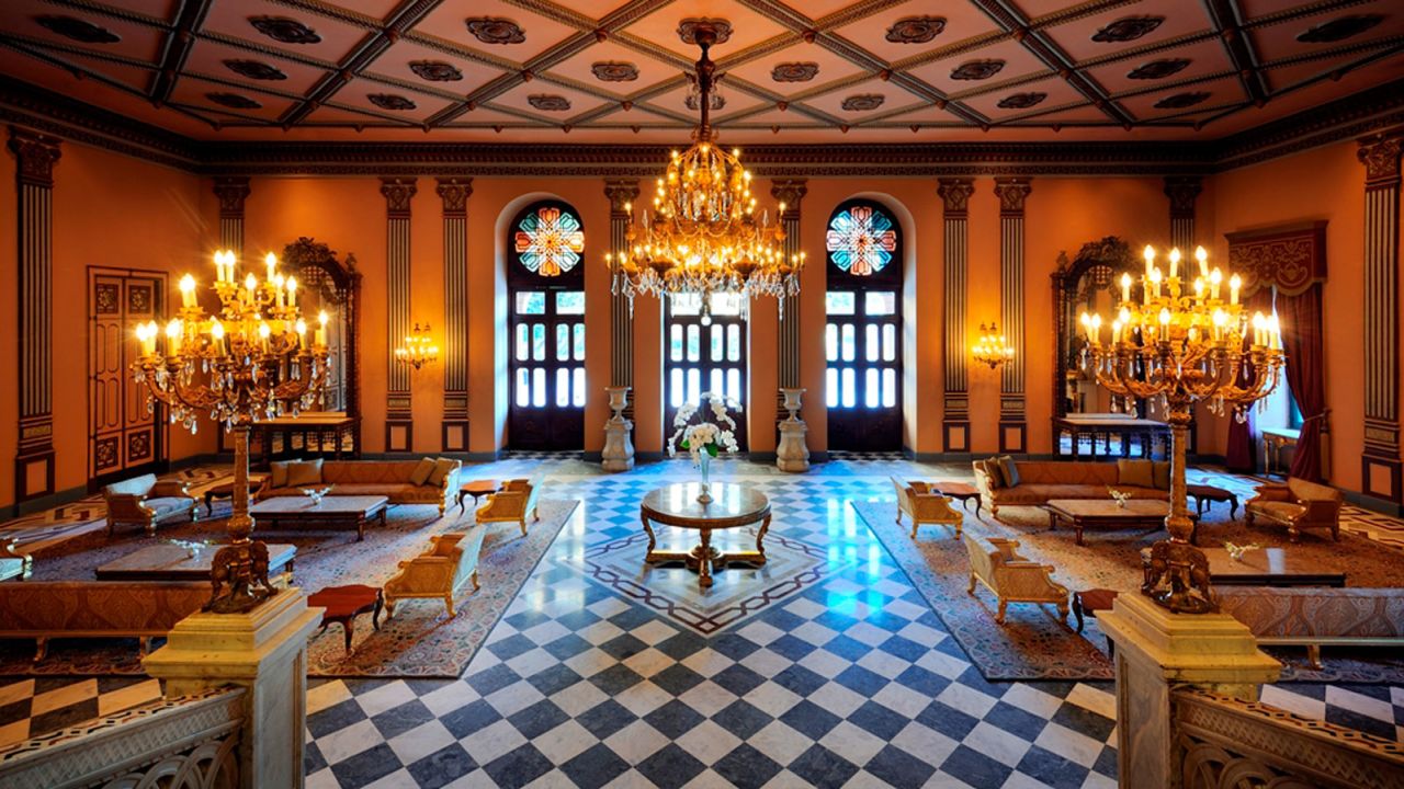 This former royal palace was built by Khedive Ismail in 1869.
