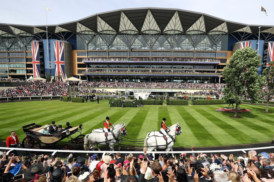 Royal Ascot is one of the highlights of the British summer's sporting and cultural calendar. Britain's Queen Elizabeth II and other leading members of the royal family are regular visitors.