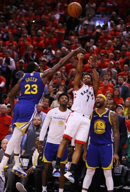 Toronto Raptors defeat the Warriors for their first NBA championship ...