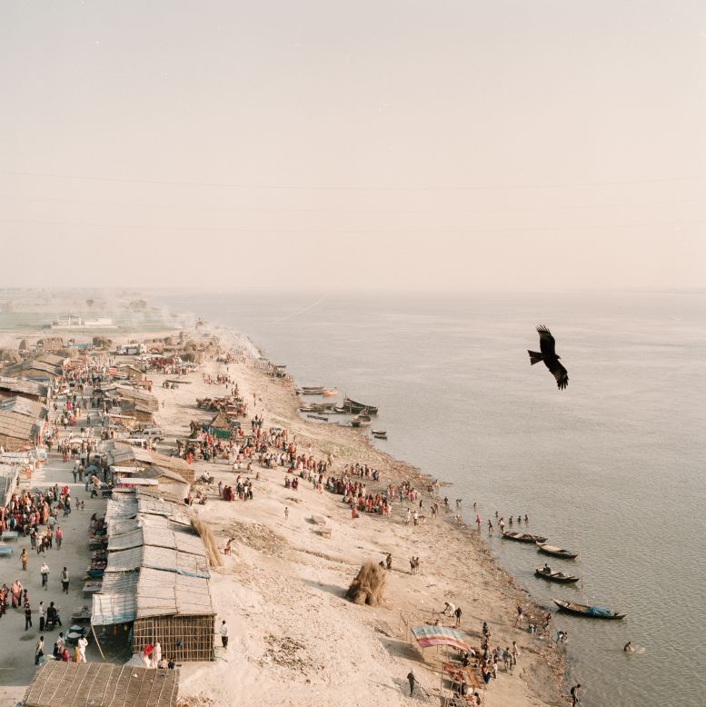 Di Sturco spent a decade collecting 800,000 images from along the length of the Ganges.