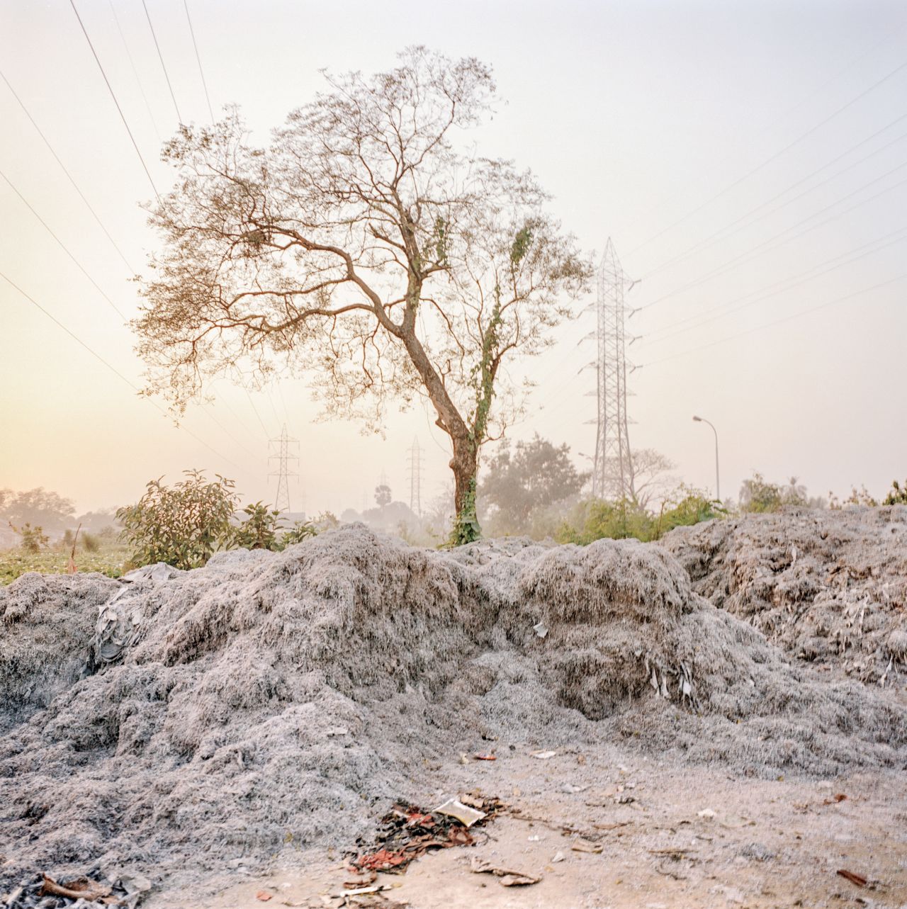 Pollution from leather tannaries outside Kolkata.