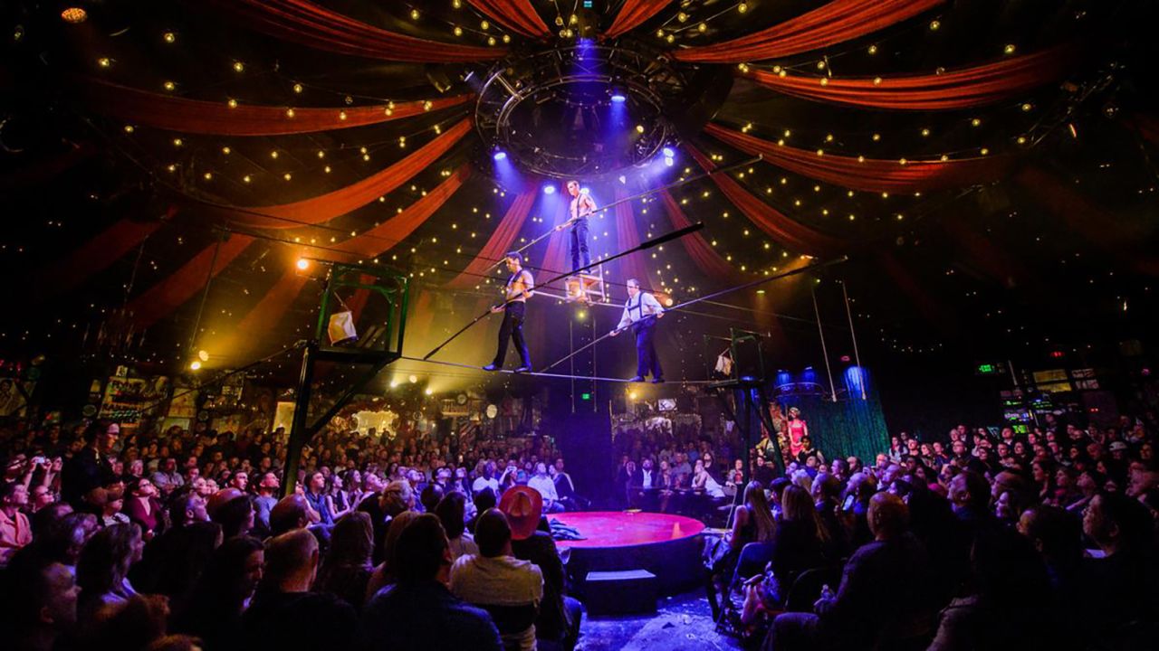 The burlesque-inspired Spiegelworld production is for the 18+ crowd.